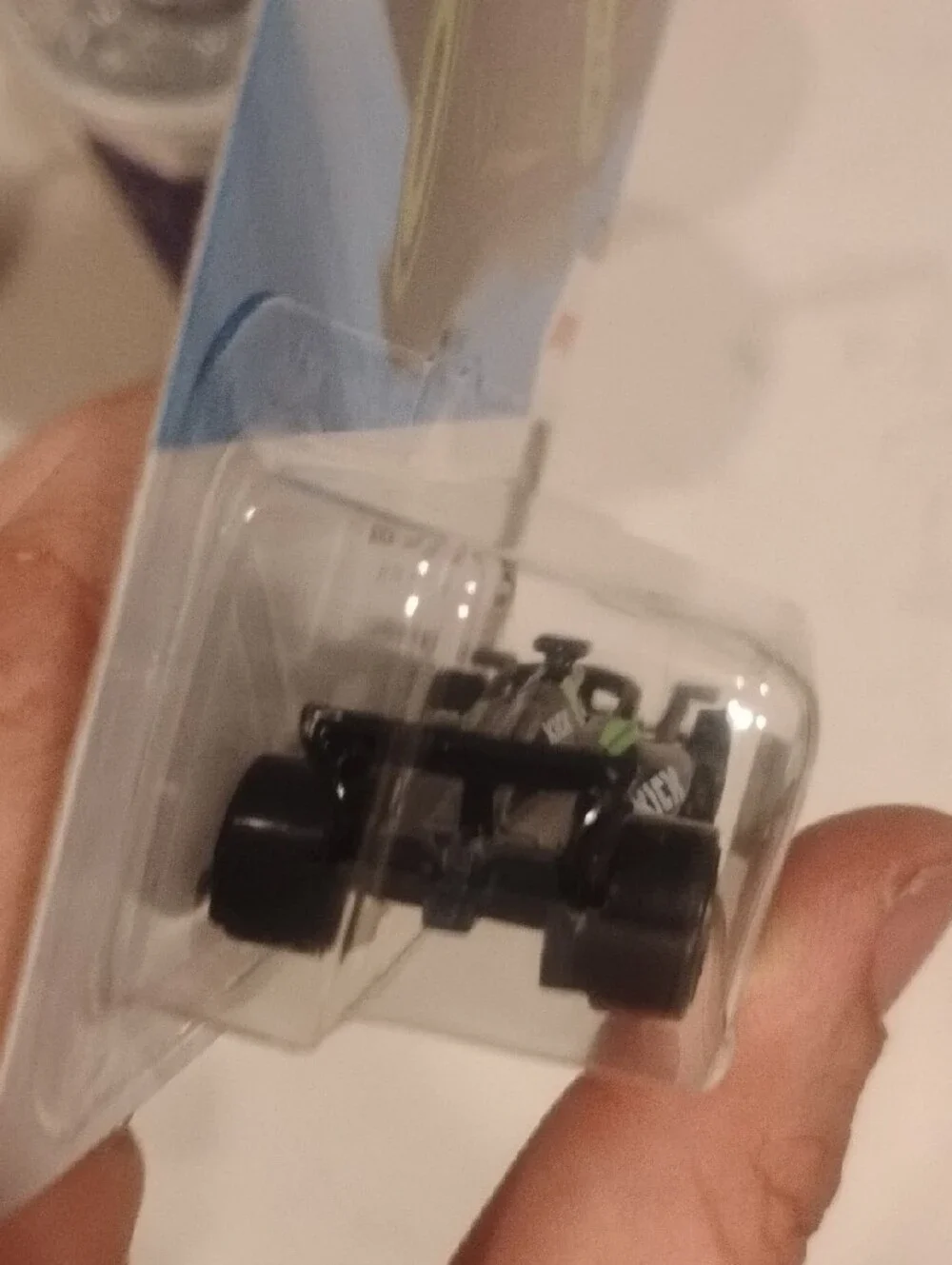 Mattel Hot Wheels Kick Sauber F1 Team Toy Car - Black & Lime Green